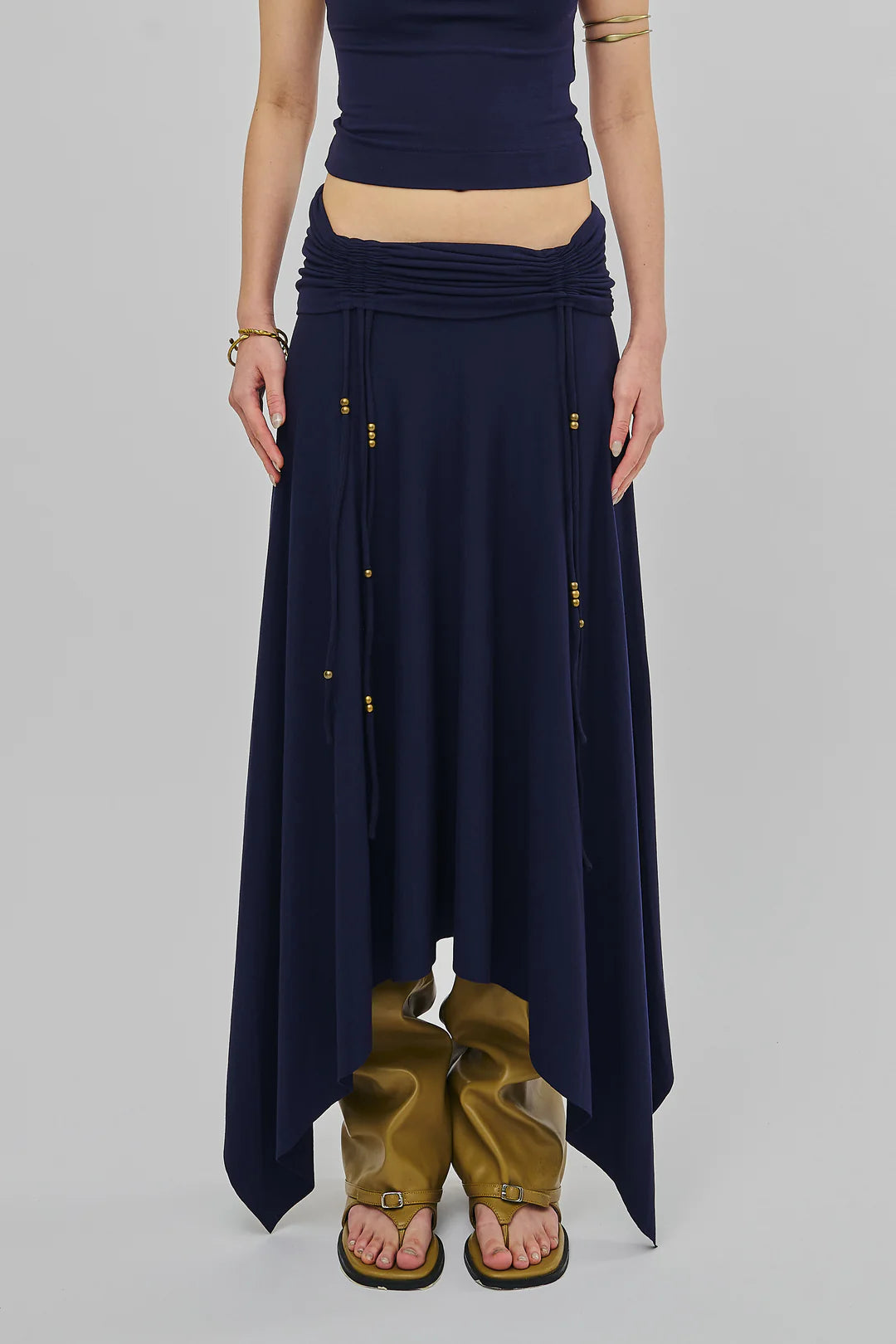 REVERENT SKIRT MAXI NAVY