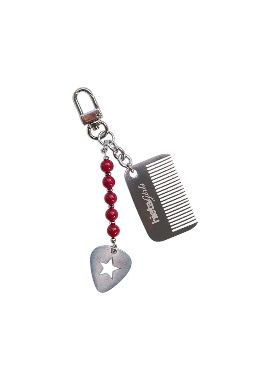 CLARISSA KEYRING RED
