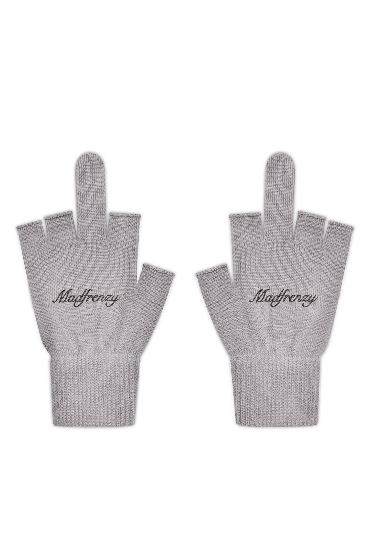 GLOVES F*CK GREY
