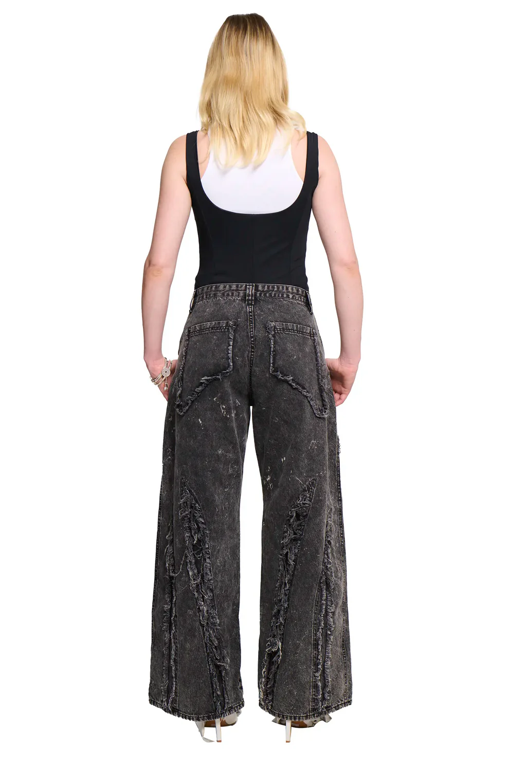 BAGGY SPLICED DENIM