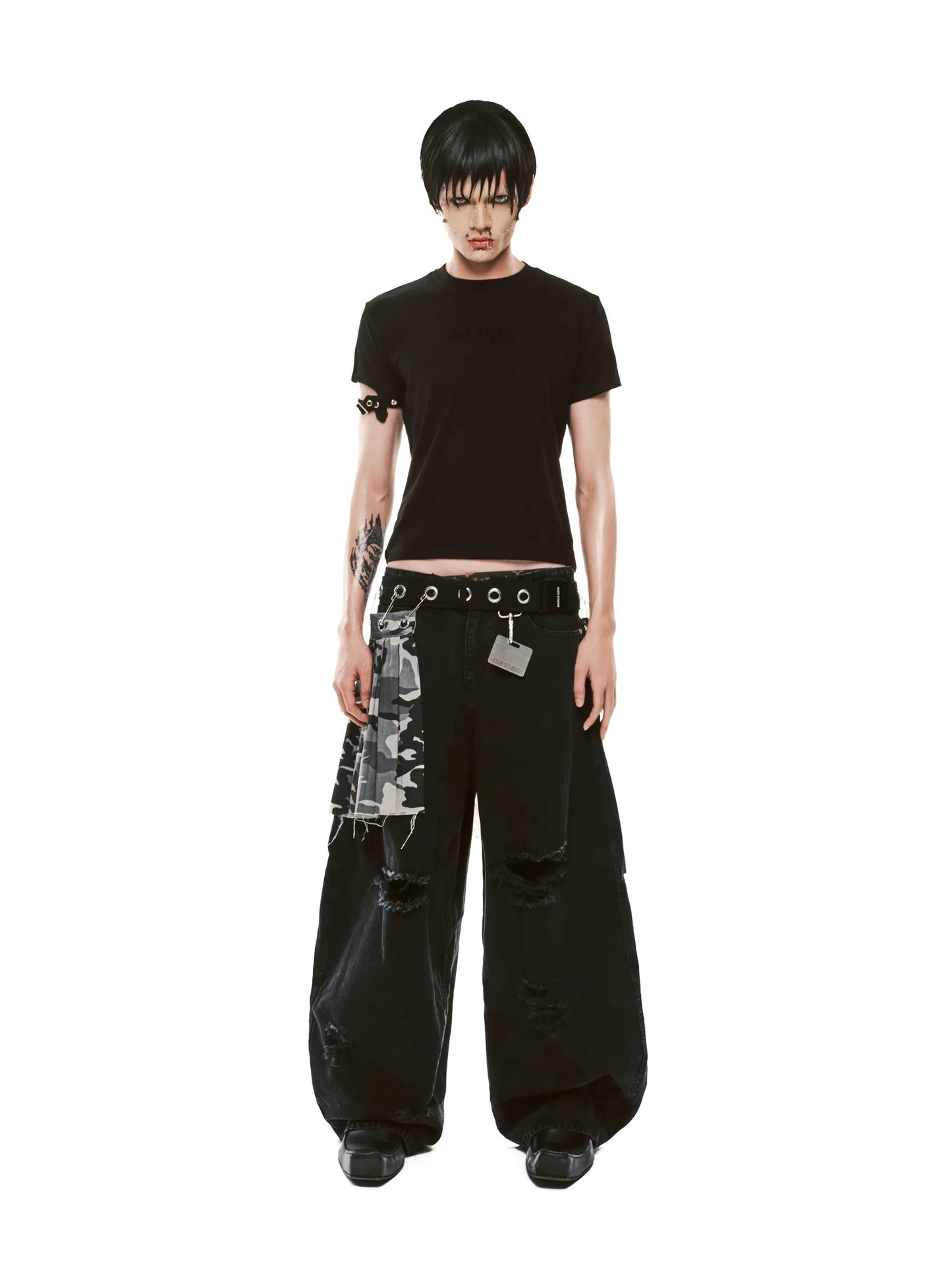 ARMY PLEATED LAYER BELT