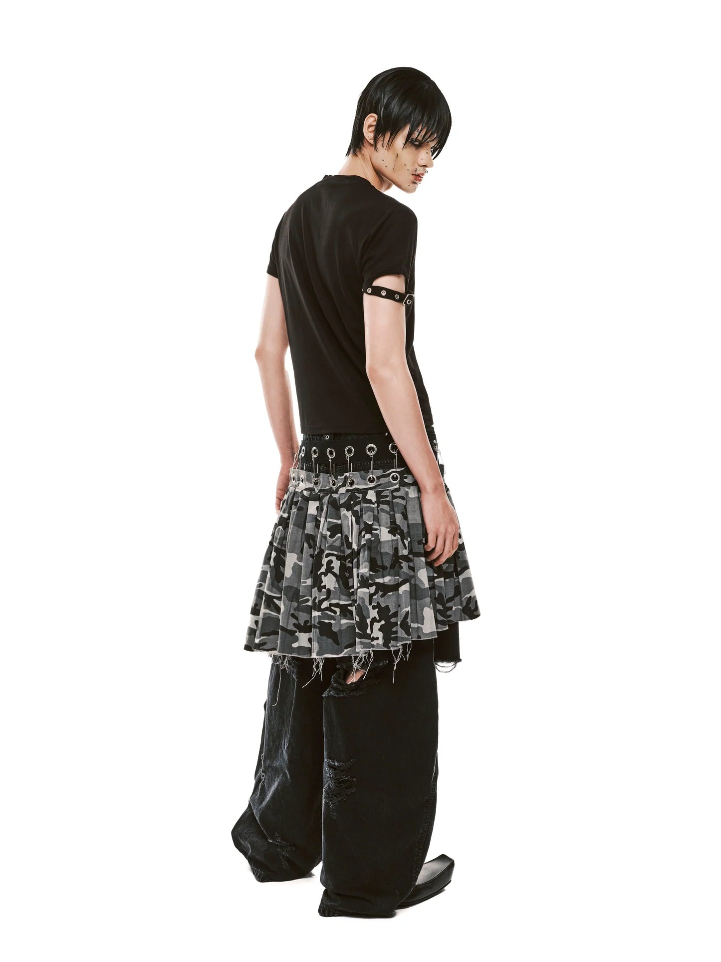 ARMY PLEATED LAYER BELT