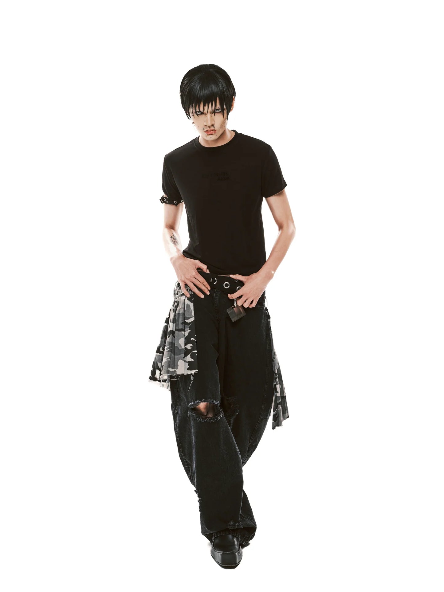 ARMY PLEATED LAYER BELT