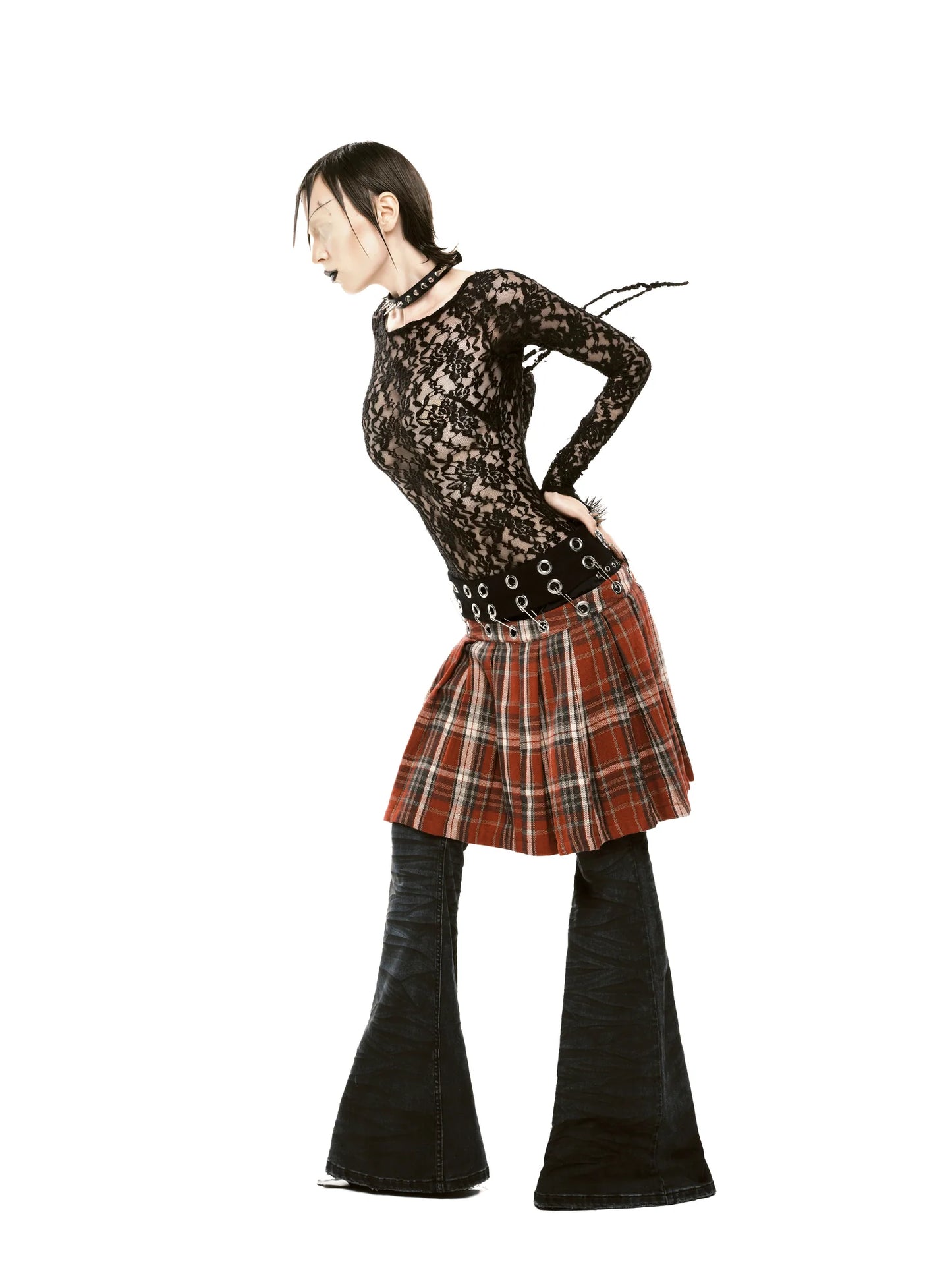 HYBRID FLARED JEANS WOMAN