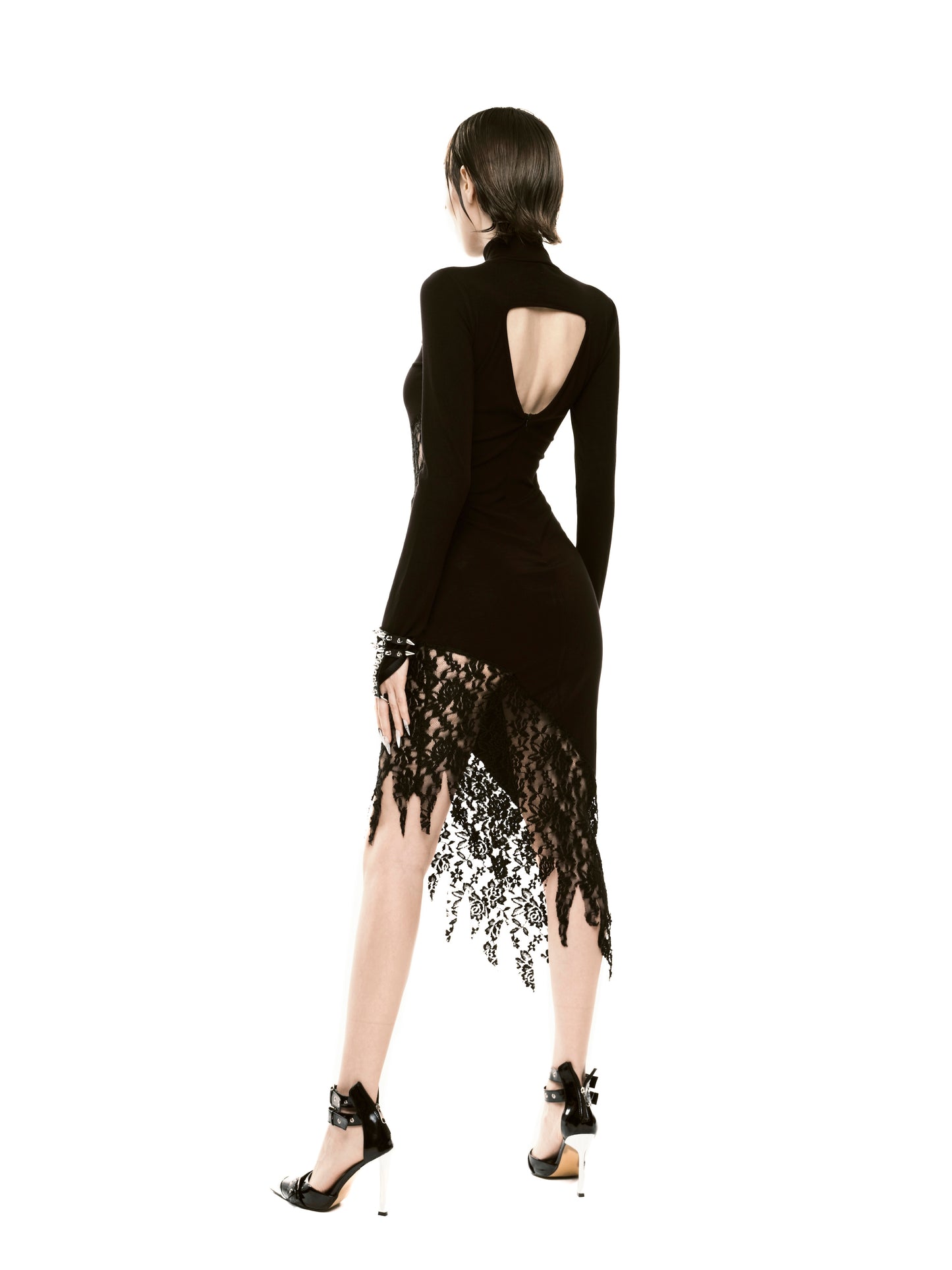 BURNING MIDI DRESS