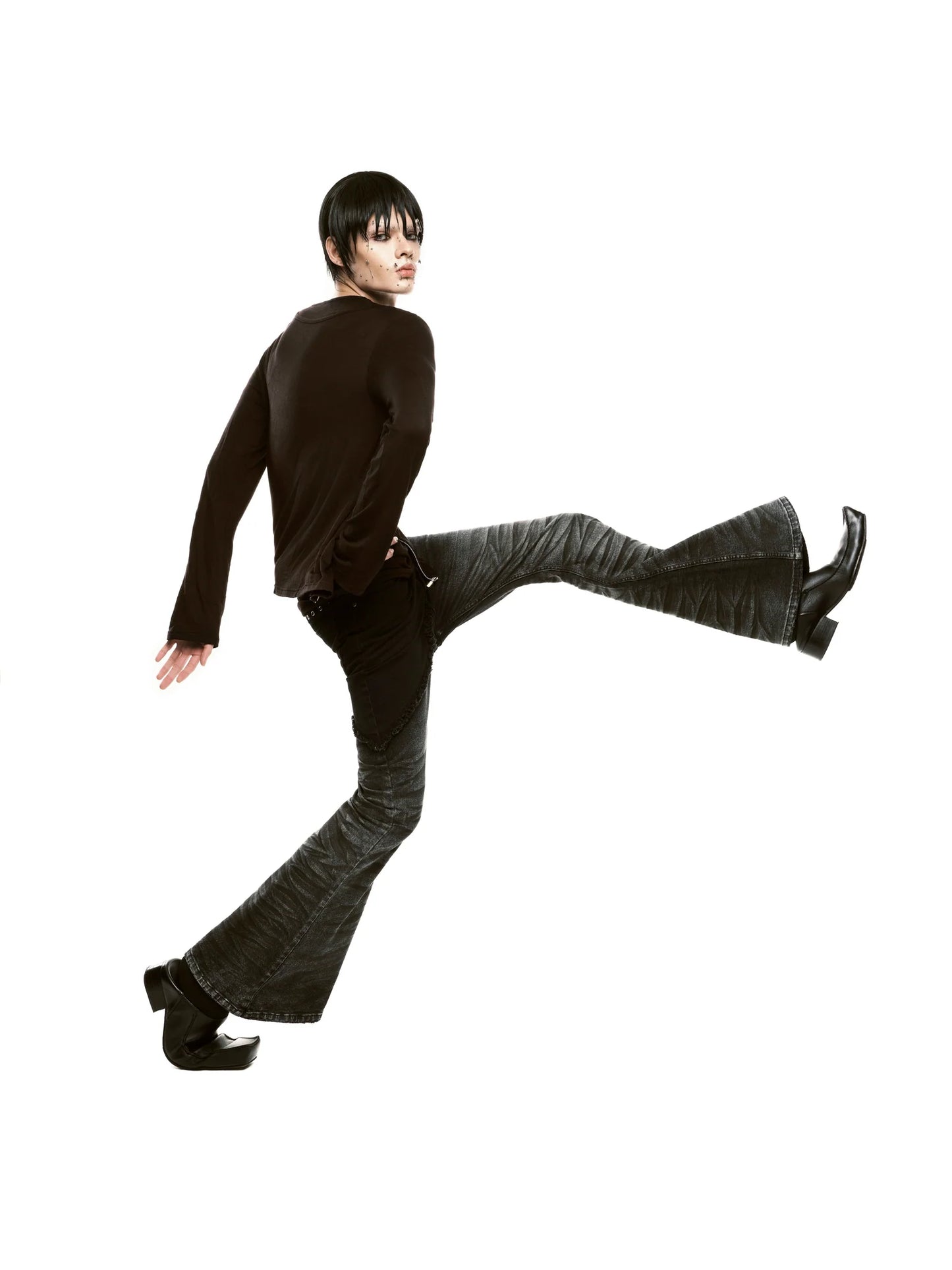HYBRID FLARED JEANS MEN