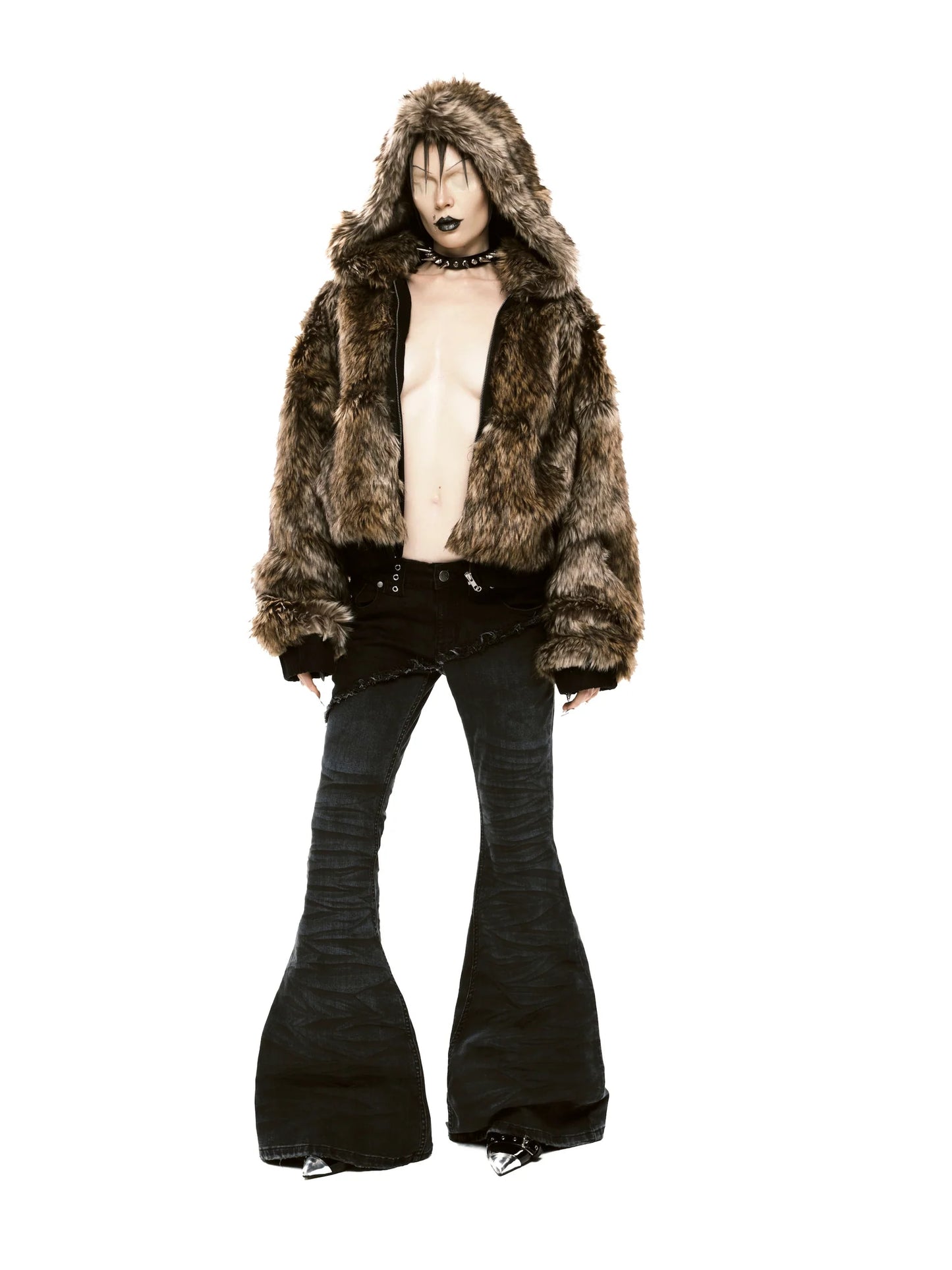 HYBRID FLARED JEANS WOMAN