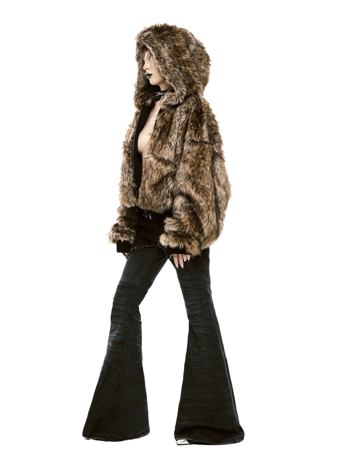 HYBRID FLARED JEANS WOMAN