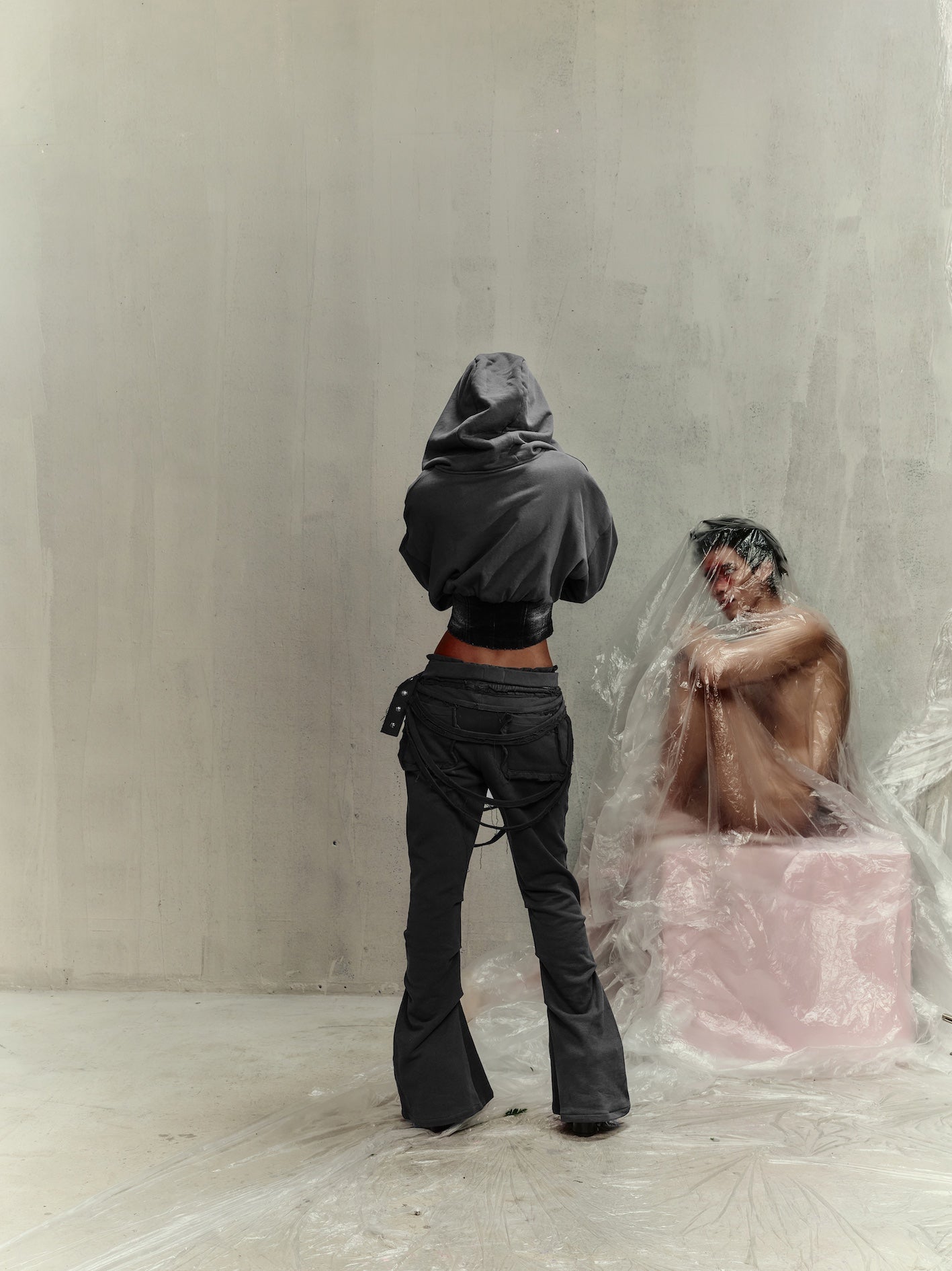LINDISS FLARED JOGGER