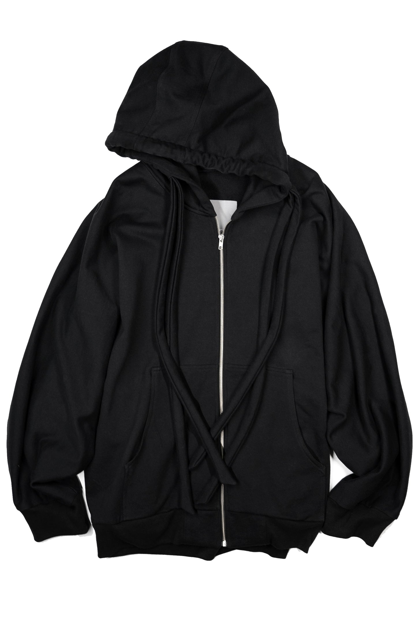 BATWING ZIP-UP JACKET BLACK