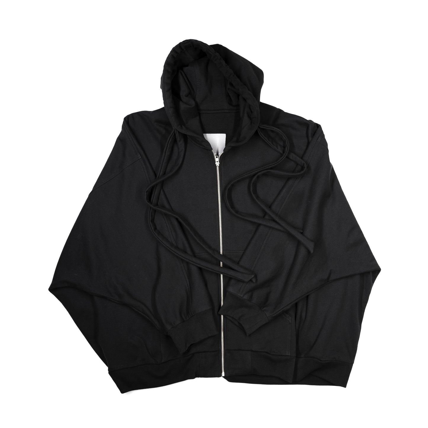 BATWING ZIP-UP JACKET BLACK