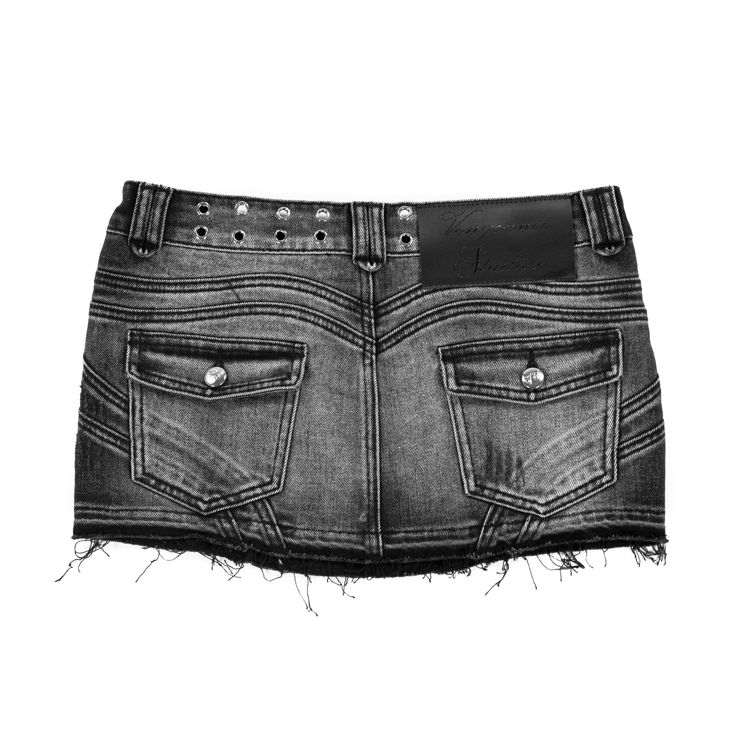 MIRAGE DENIM SKIRT