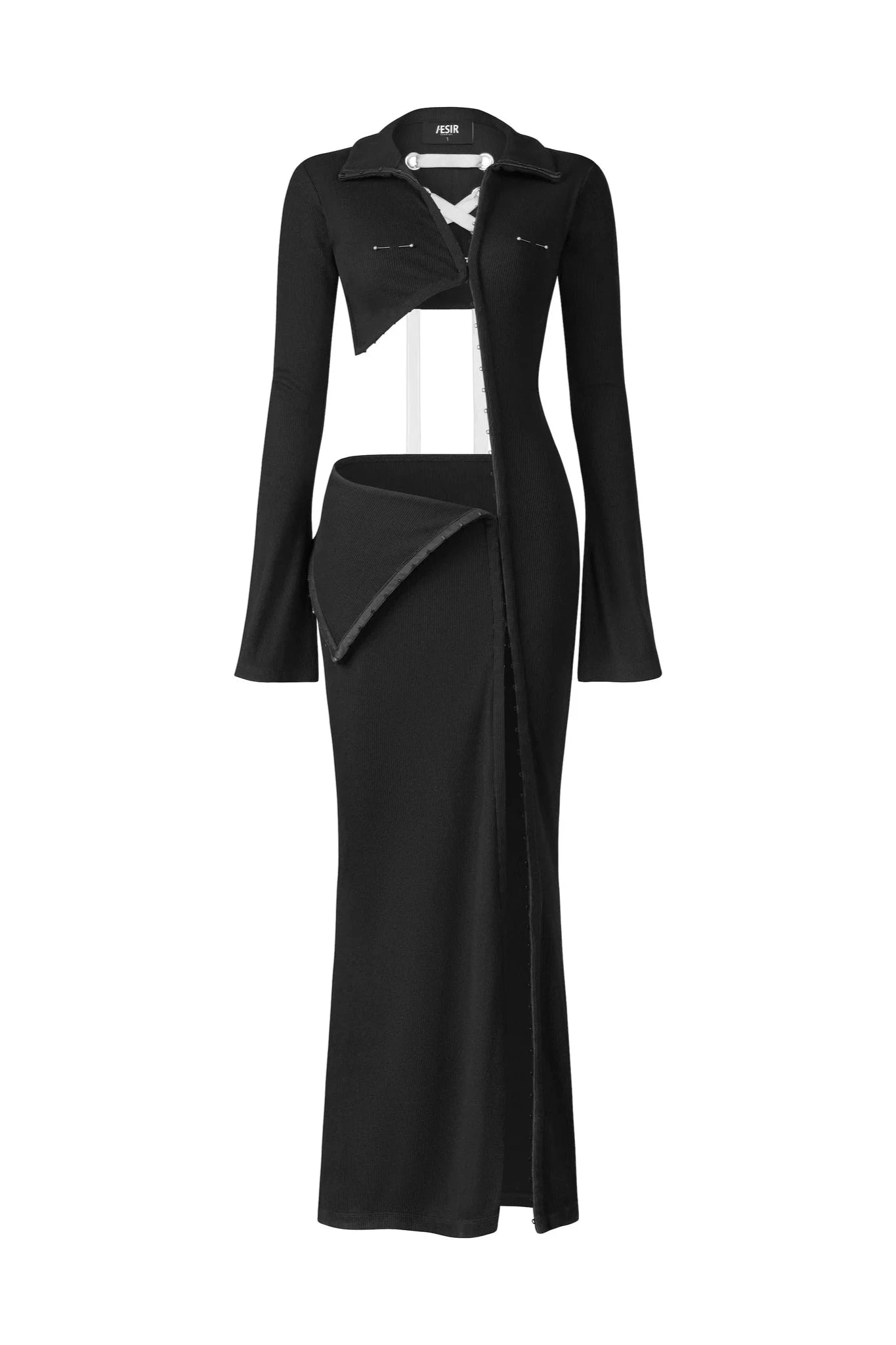 PIERCING KNIT DRESS