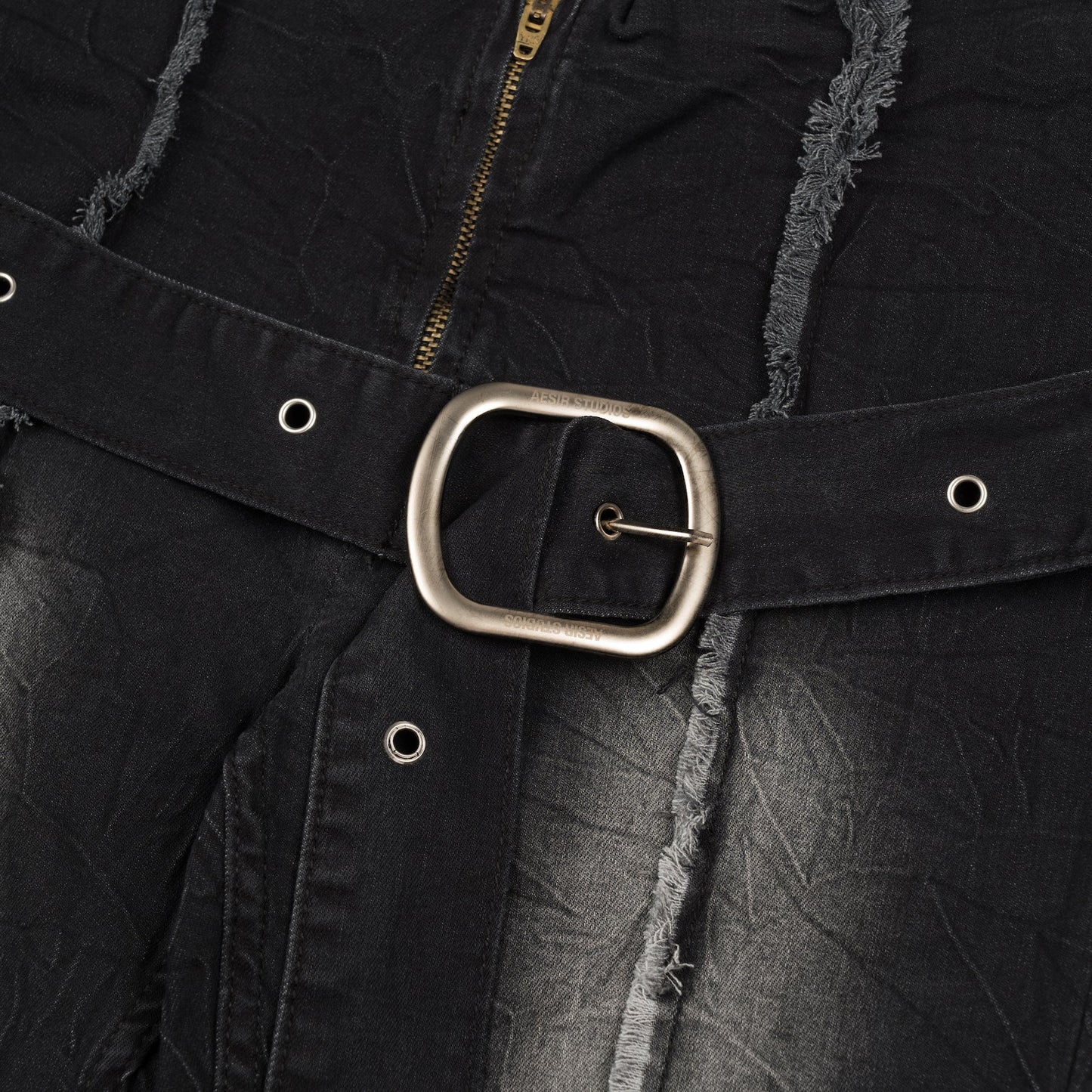 FLARED JEANS BLACK