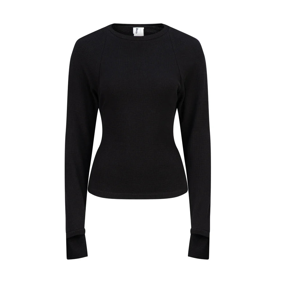 WRAPED TOP BLACK