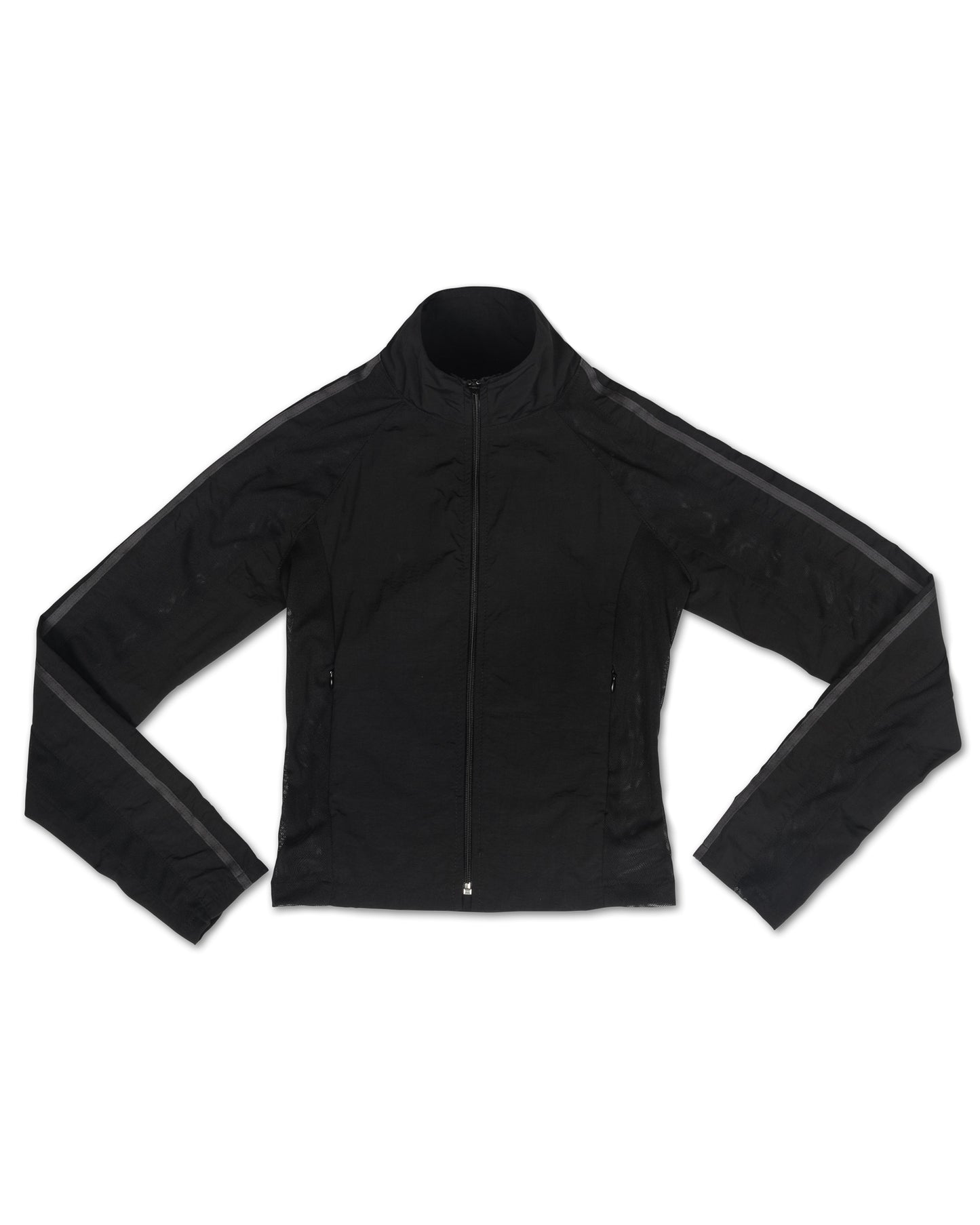 NYLON MESH JACKET BLACK