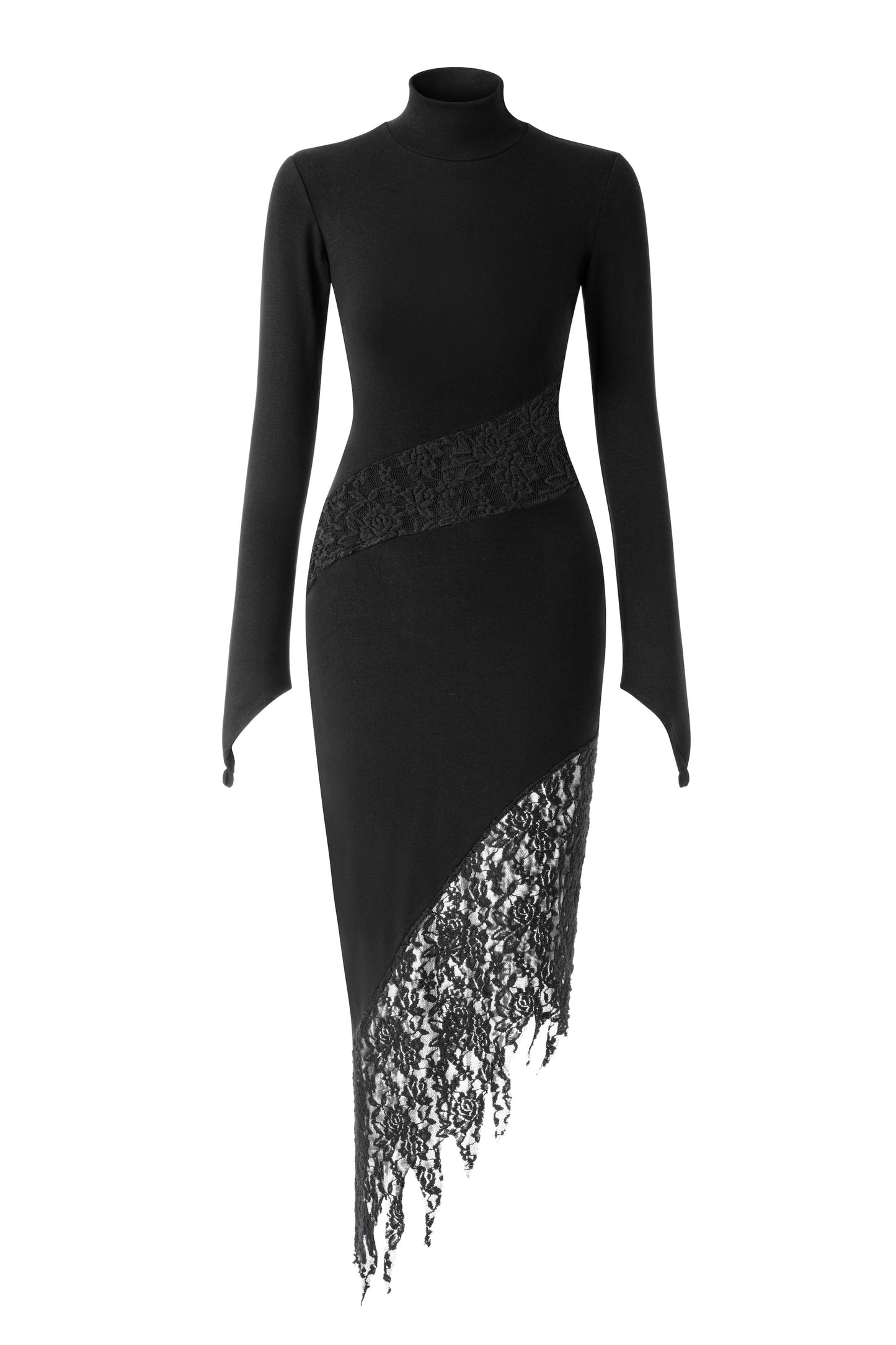 BURNING MIDI DRESS