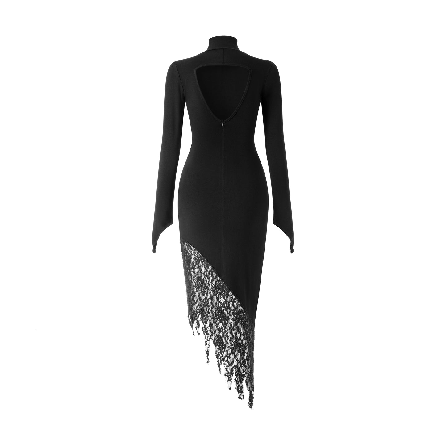 BURNING MIDI DRESS