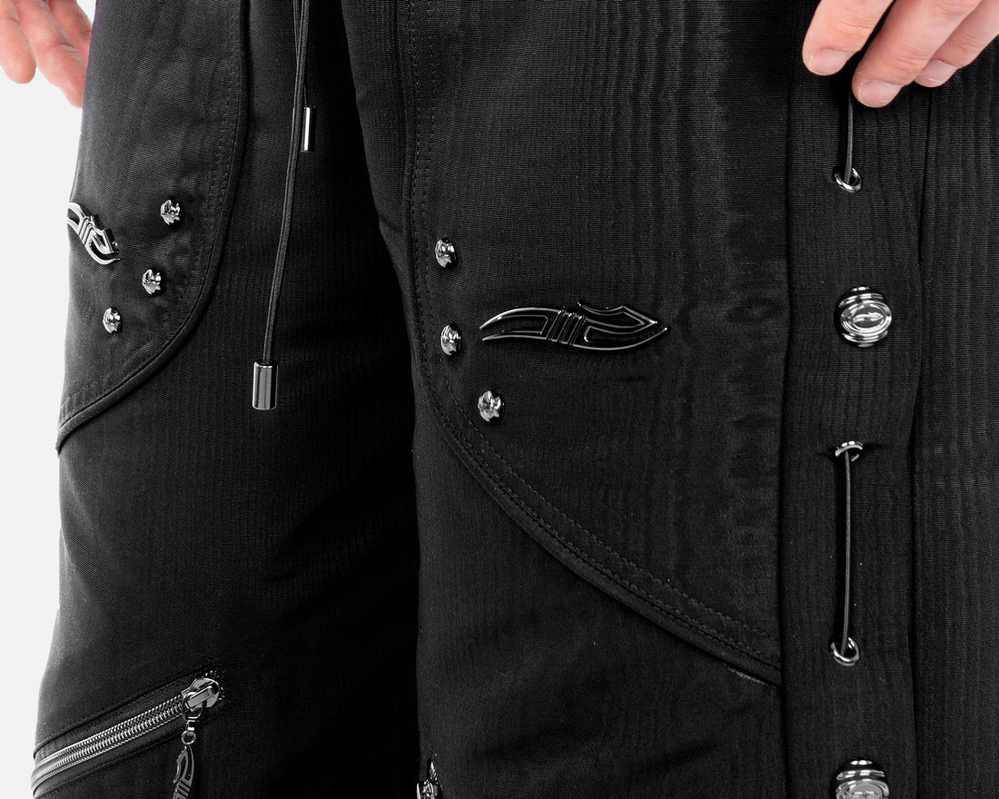 TRACK PUFFER PANTS BLACK