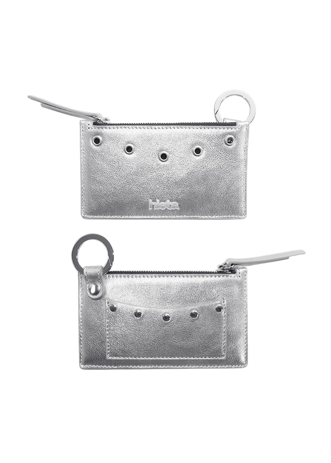BELLA CARD WALLET SILVER