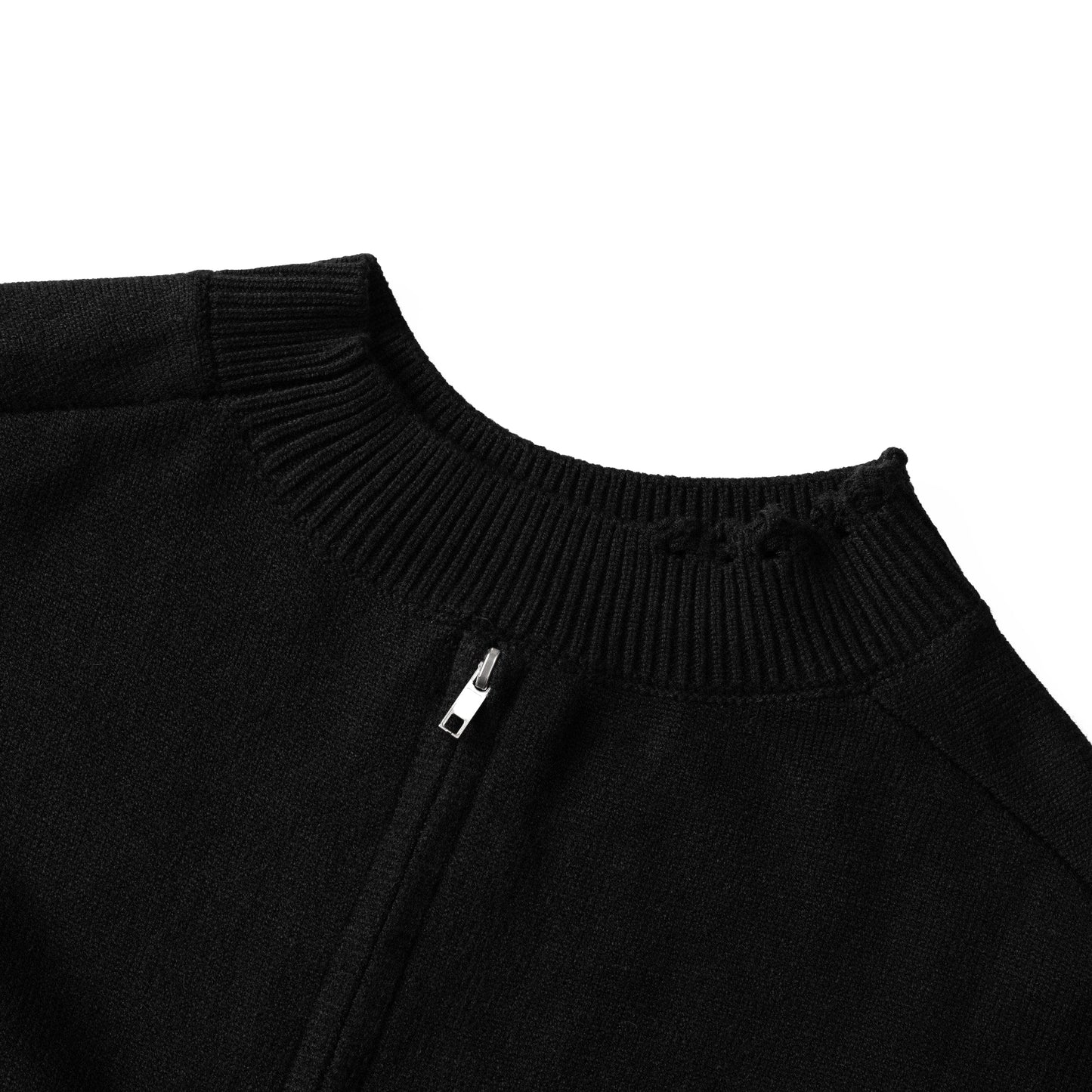 TWO WAY ZIP SWEATER