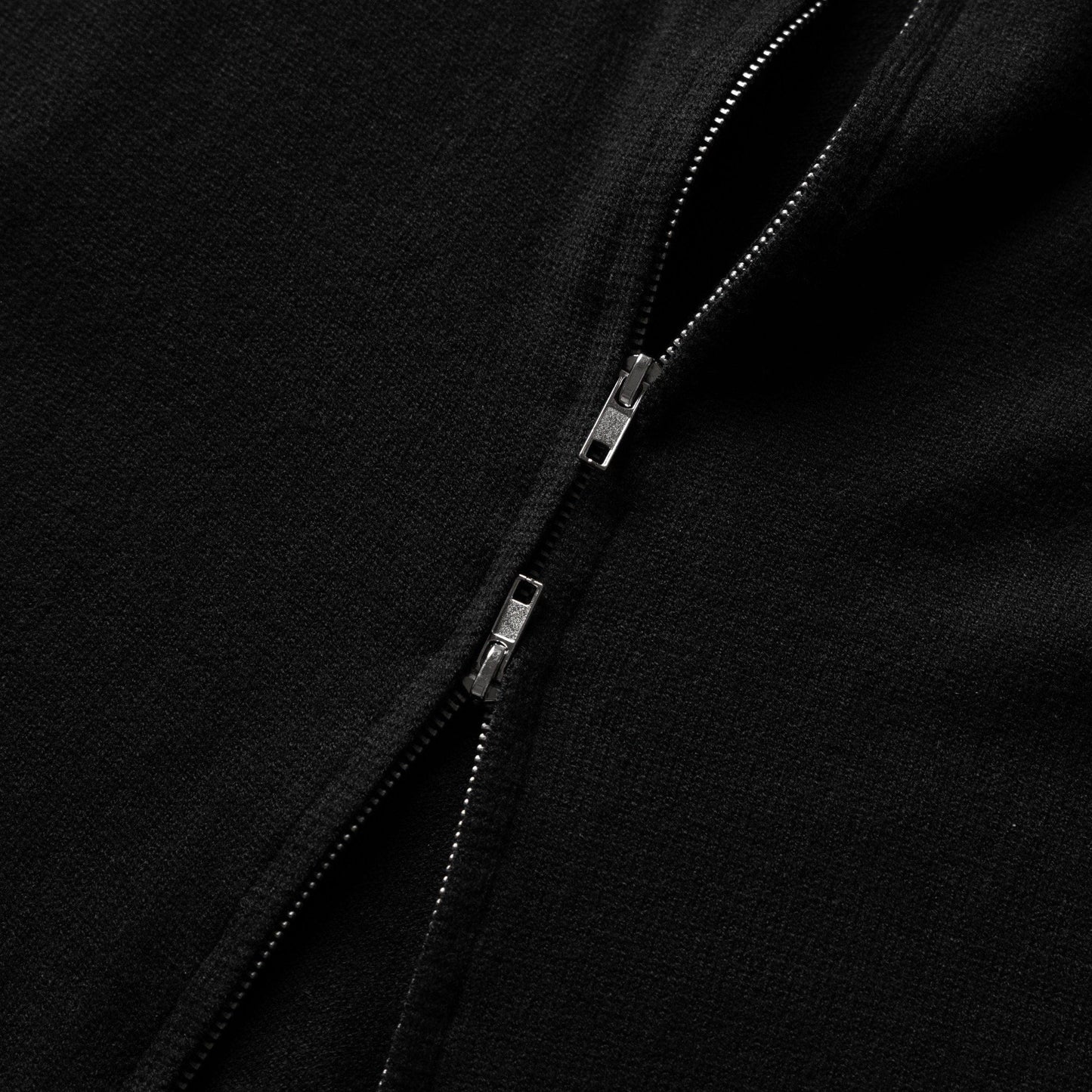 TWO WAY ZIP SWEATER