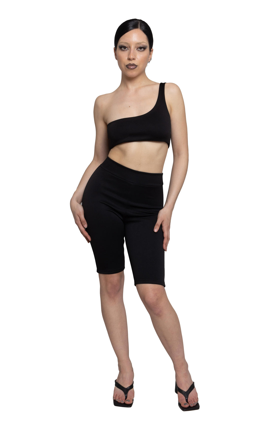 MIDI BLACK LEGGING