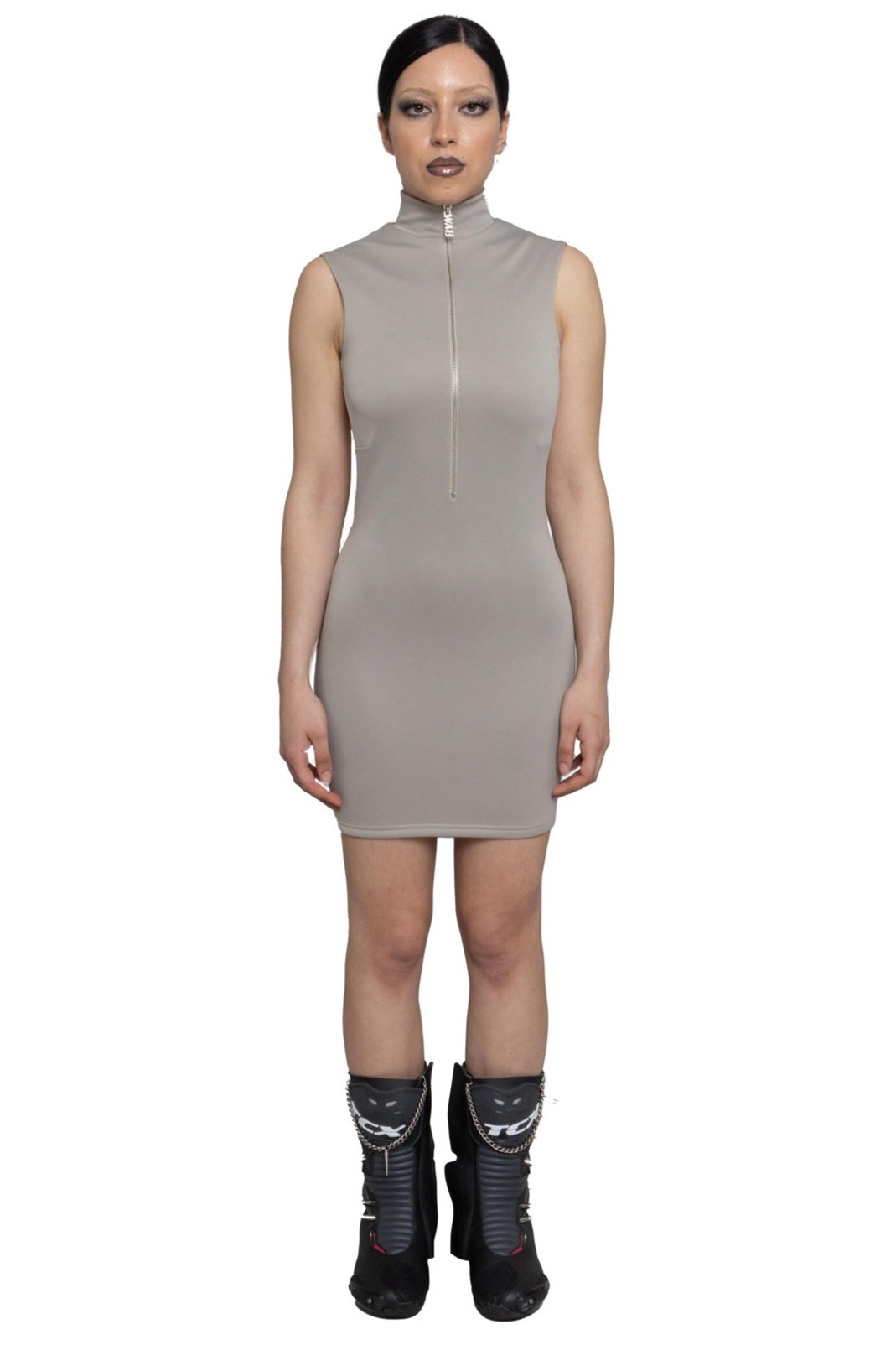 BEIGE DRESS WAB X NANDO