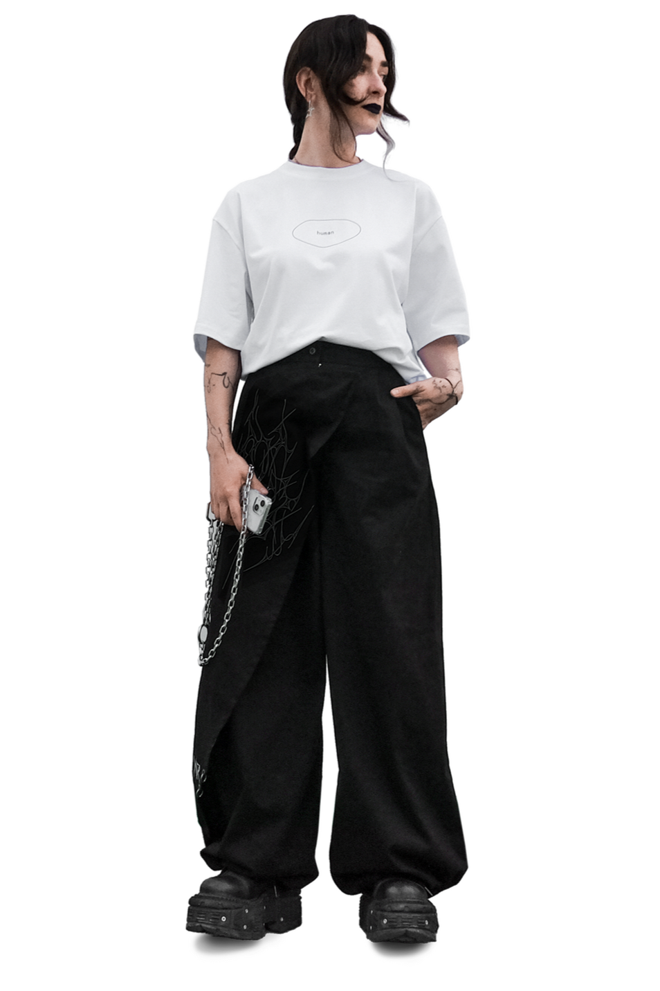 TROUSERS EDELWEISS BLACK