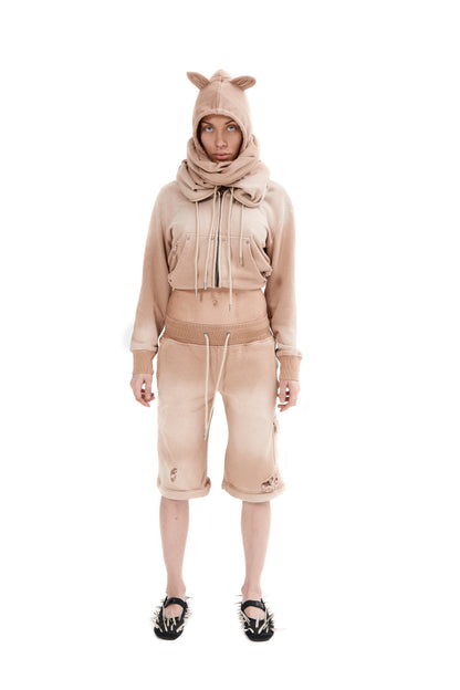 SMALL FIT HOODIE WITH EARS