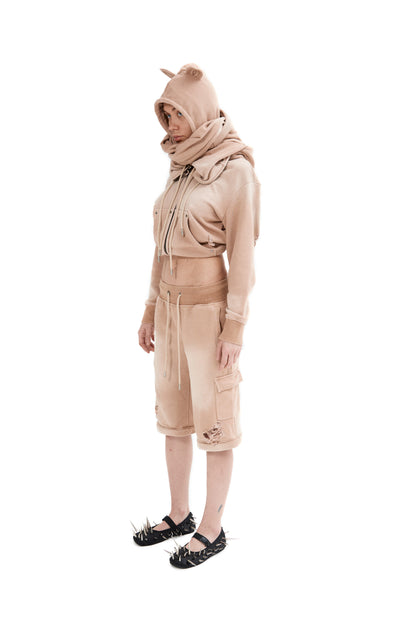 SMALL FIT HOODIE WITH EARS