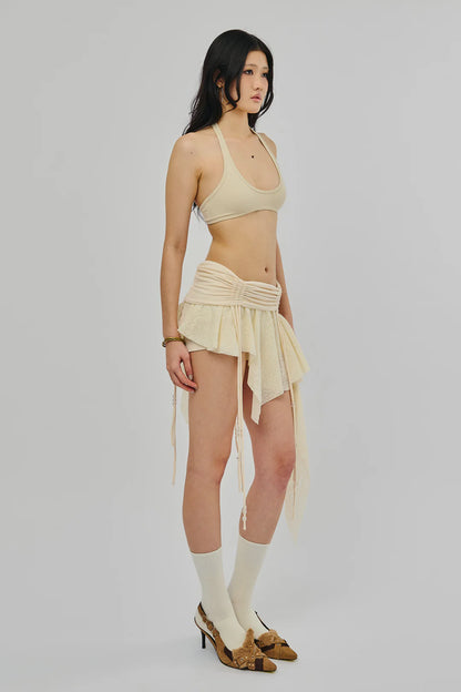 REVERENT SKORT LUNA CREAM