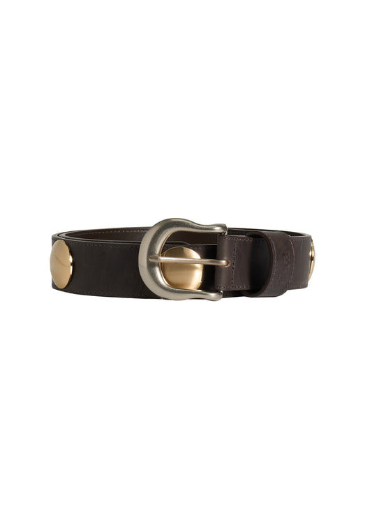 IDA LEATHER BELT GOLD