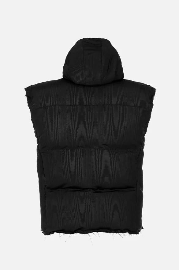 TRACK PUFFER VEST BLACK