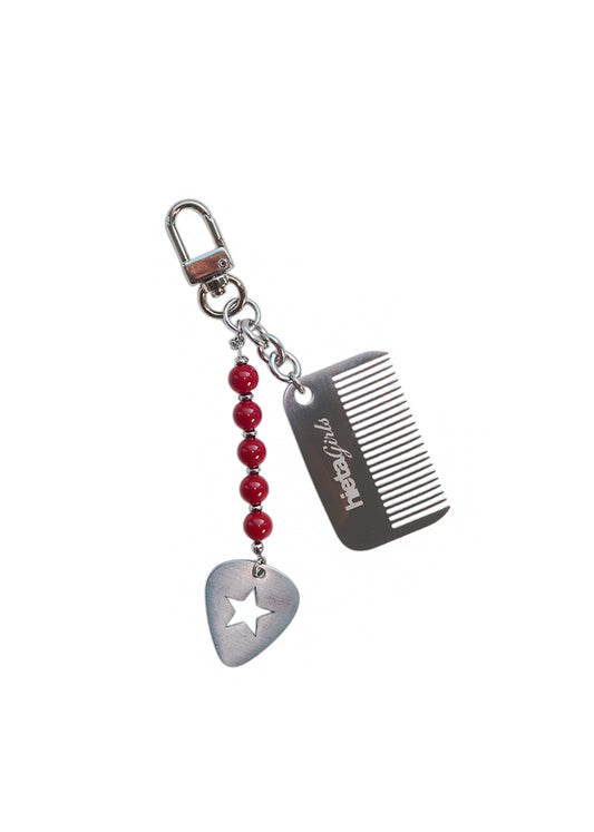CLARISSA KEYRING RED