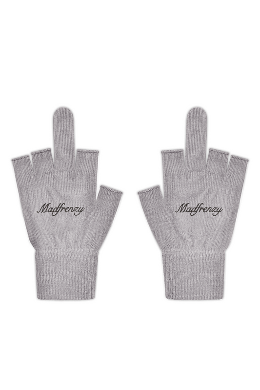 GLOVES F*CK GREY