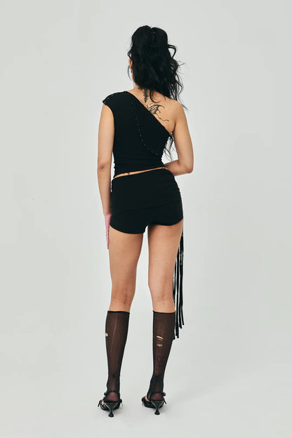 WHIP SHORT BLACK