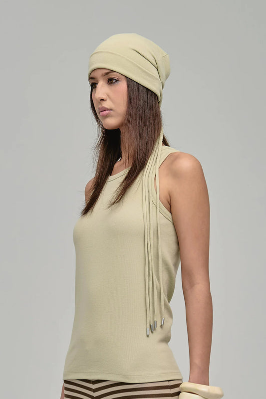 WHIP BEANIE BEIGE