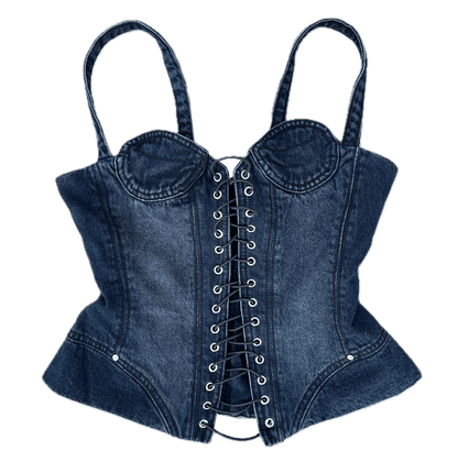 DENIM CORSET