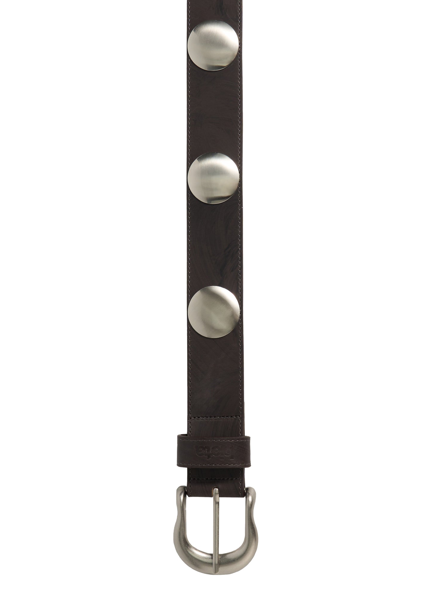 IDA LEATHER BELT SILVER