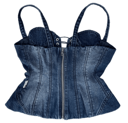 DENIM CORSET