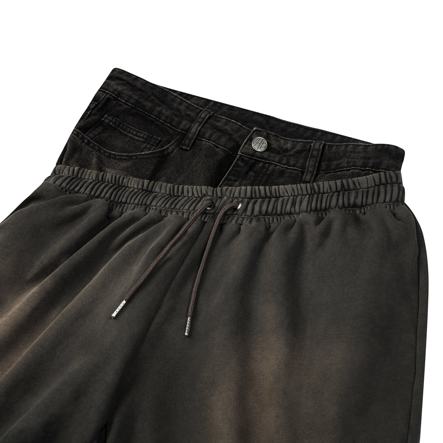 CYCLE LAYERED FLARE DENIM PANTS