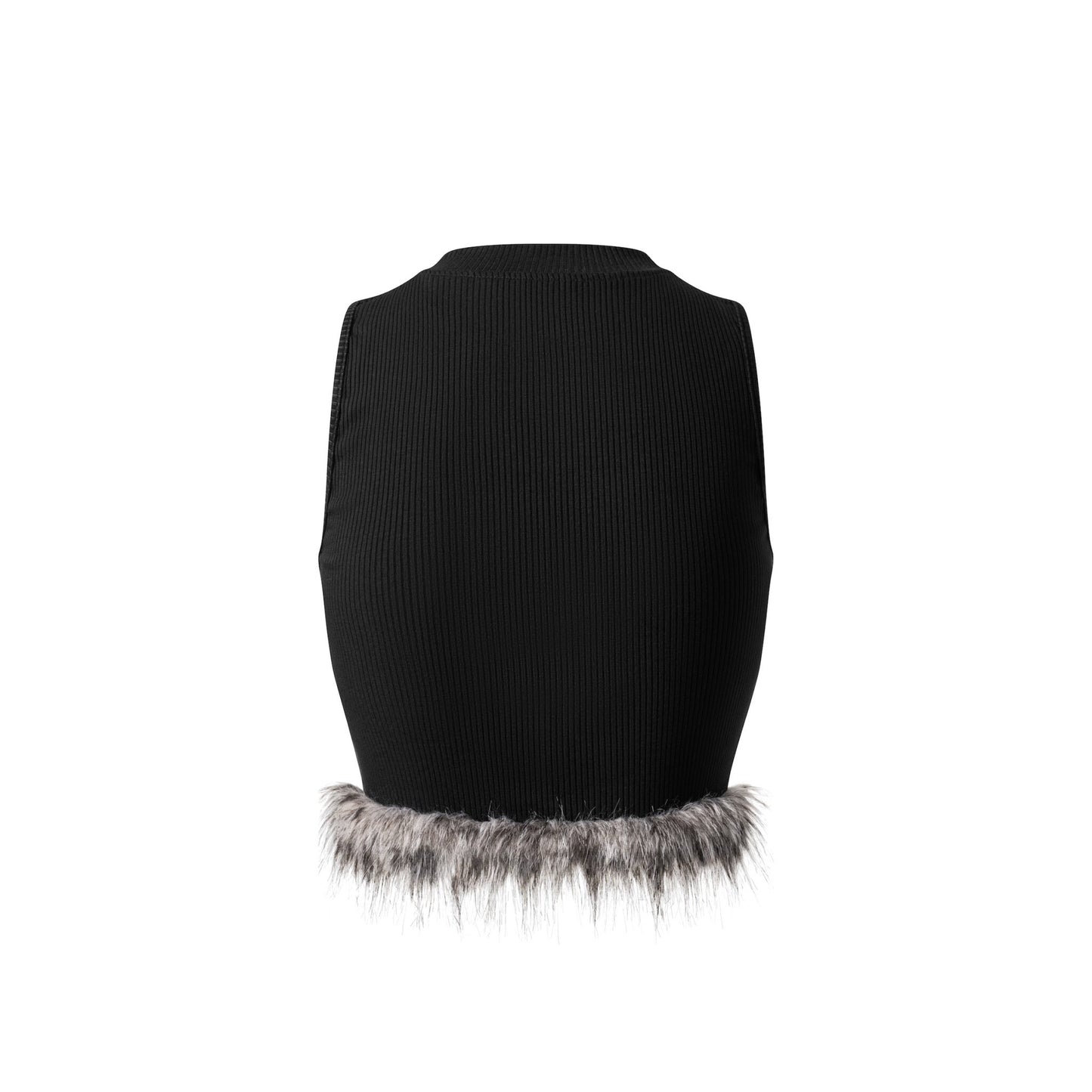 FREYA FAUX FUR TANKTOP