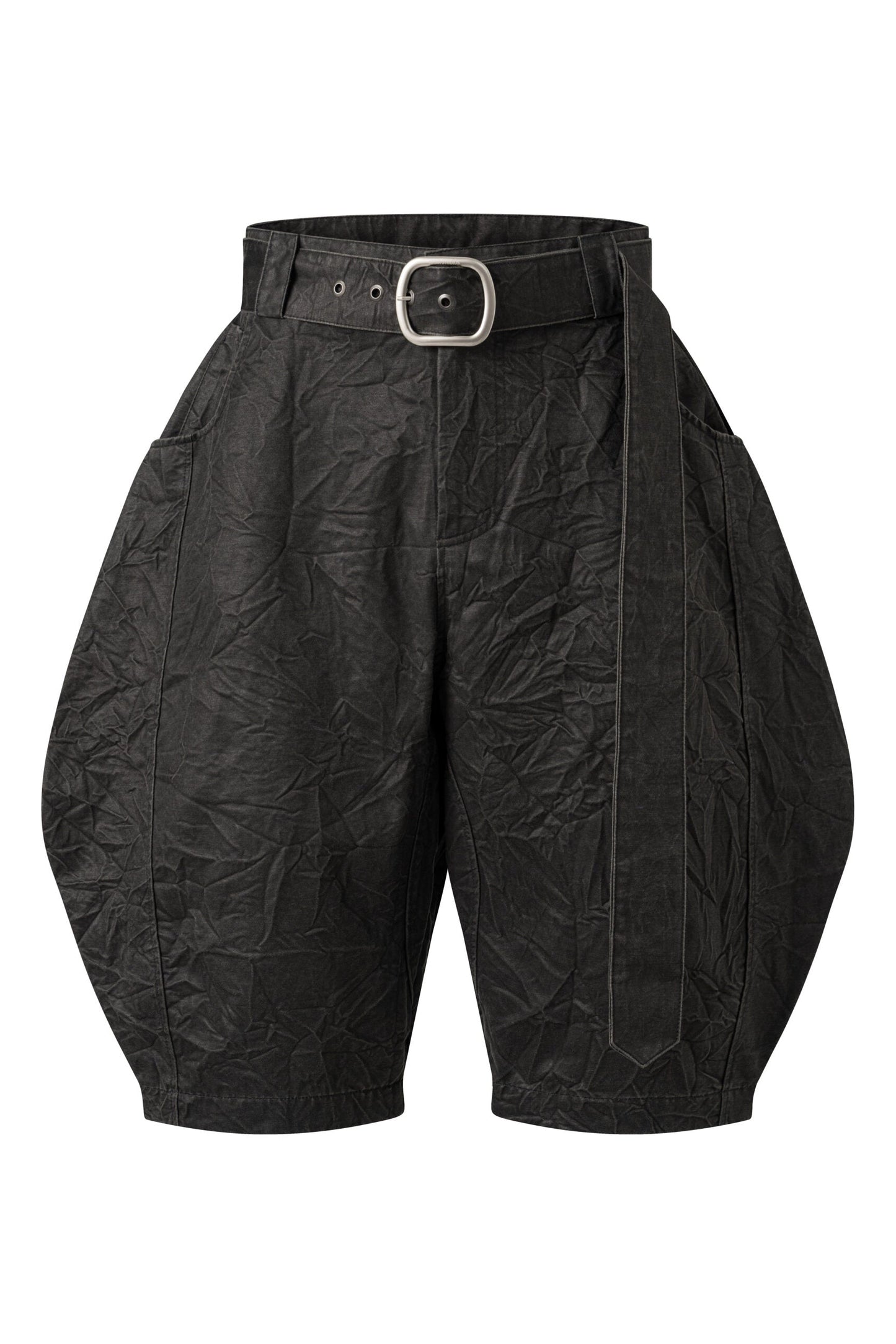 CRINKLE WASH EFFECT SHORT
