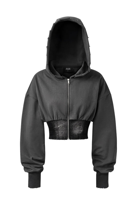 LINDISS CORSET HOODIE