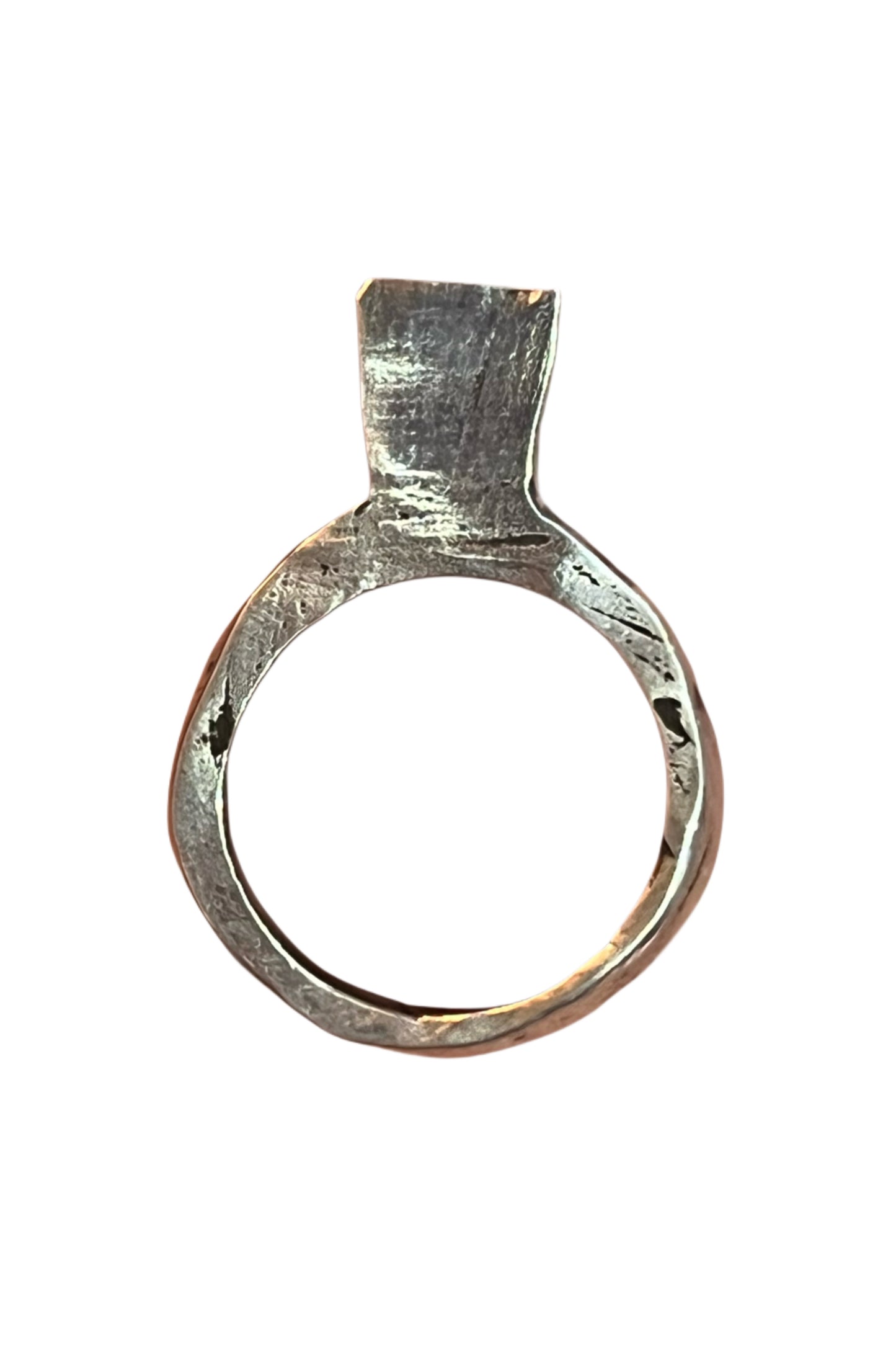 BRUTALIST WEDDING RING