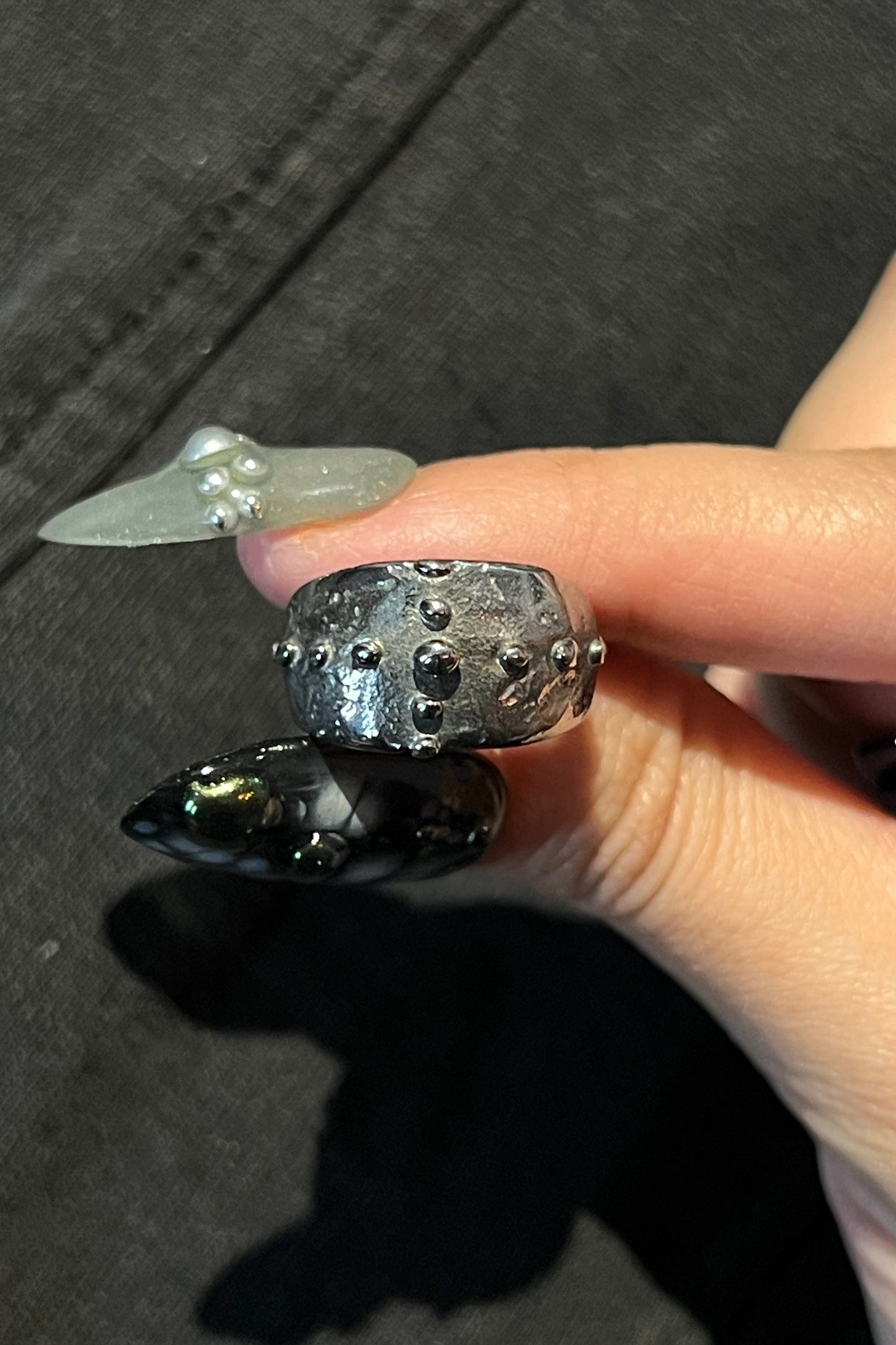 CROSS RIVET RING