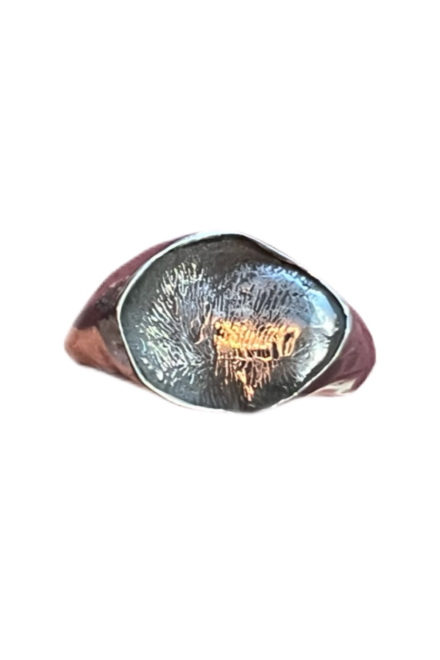 FINGERPRINT SIGNET RING