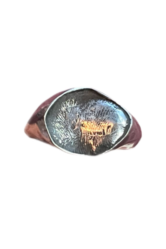 FINGERPRINT SIGNET RING