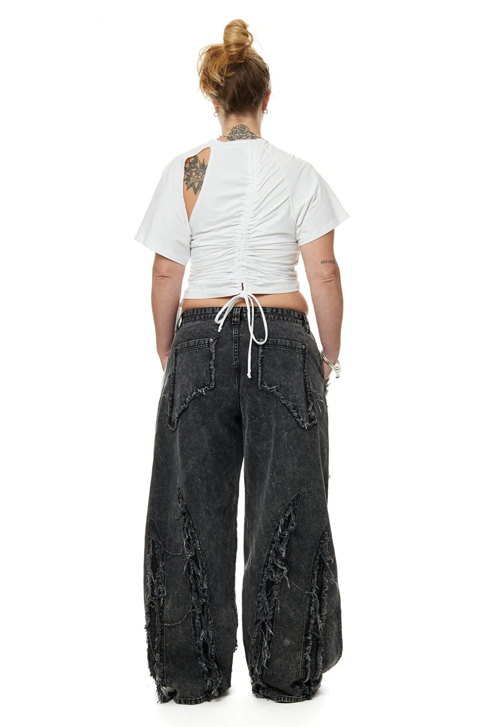 BAGGY SPLICED DENIM